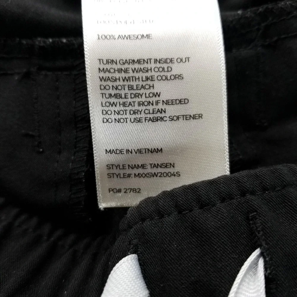 FIGS Pants Mens L Short Black Tansen Jogger Scrub Technical Stretch Workwear